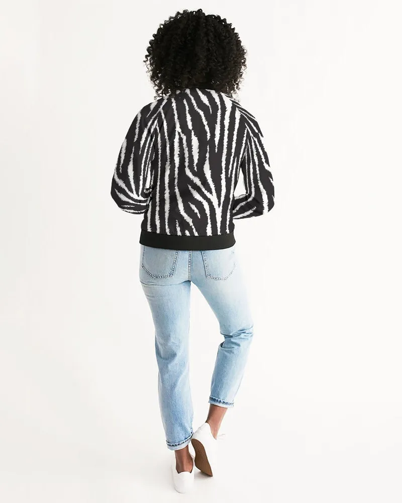 Zebra Women's Bomber Jacket