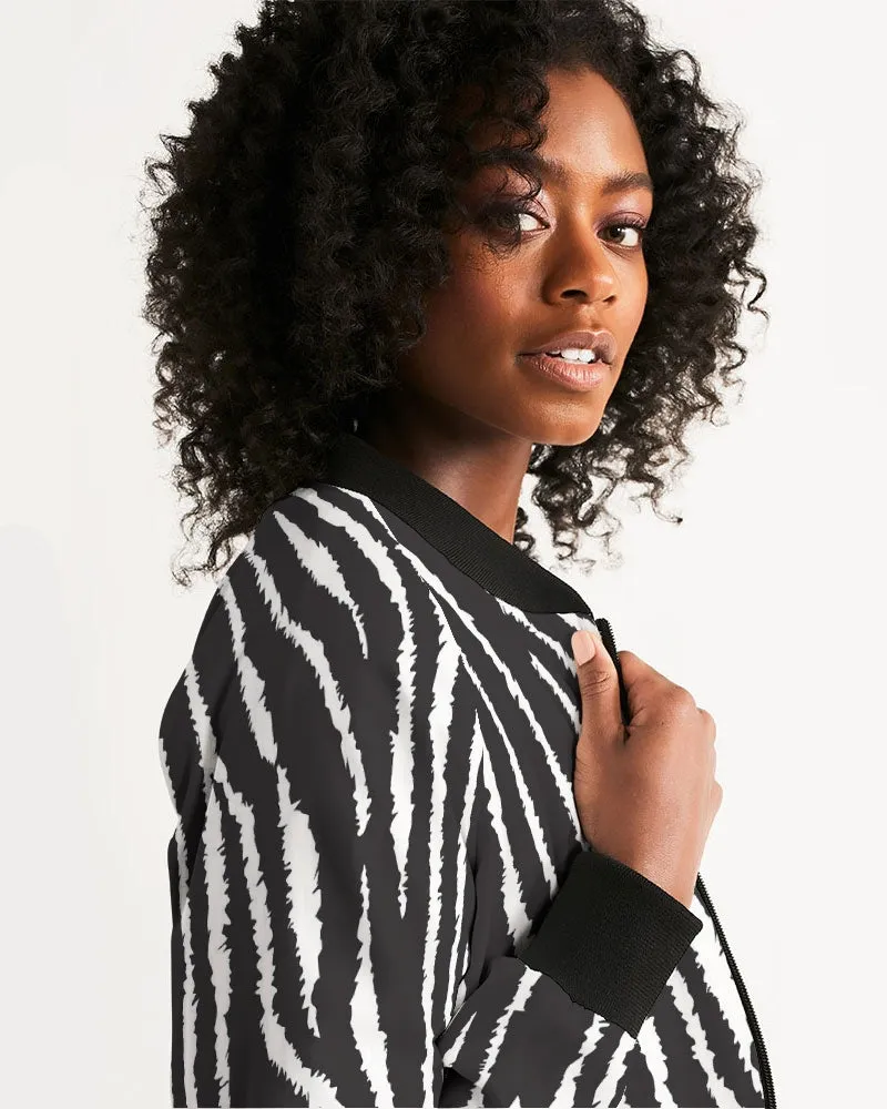 Zebra Women's Bomber Jacket