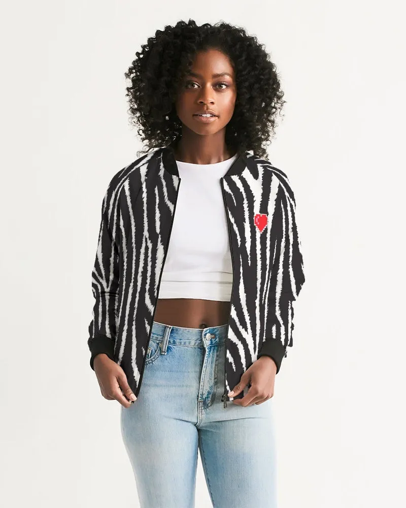 Zebra Women's Bomber Jacket
