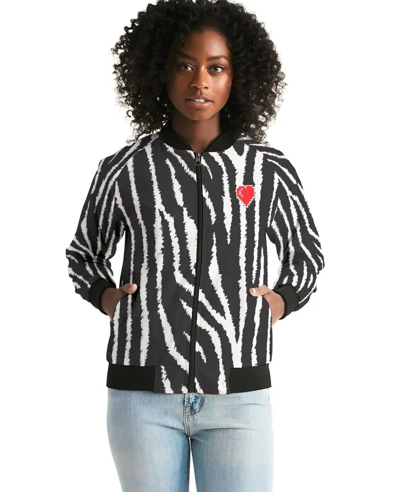 Zebra Women's Bomber Jacket